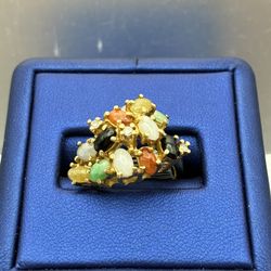 Diamond And Gold Ring