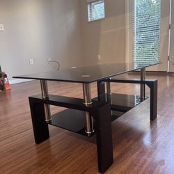 Glass Living Room Table