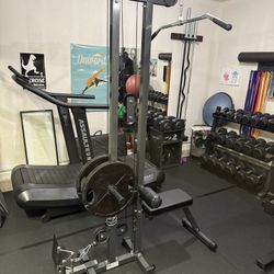 Ironmaster Lat Pulldown/ Low Row +add ons 