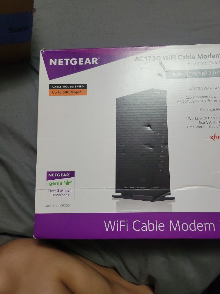 Netgear AC1750 WiFi Modem Router