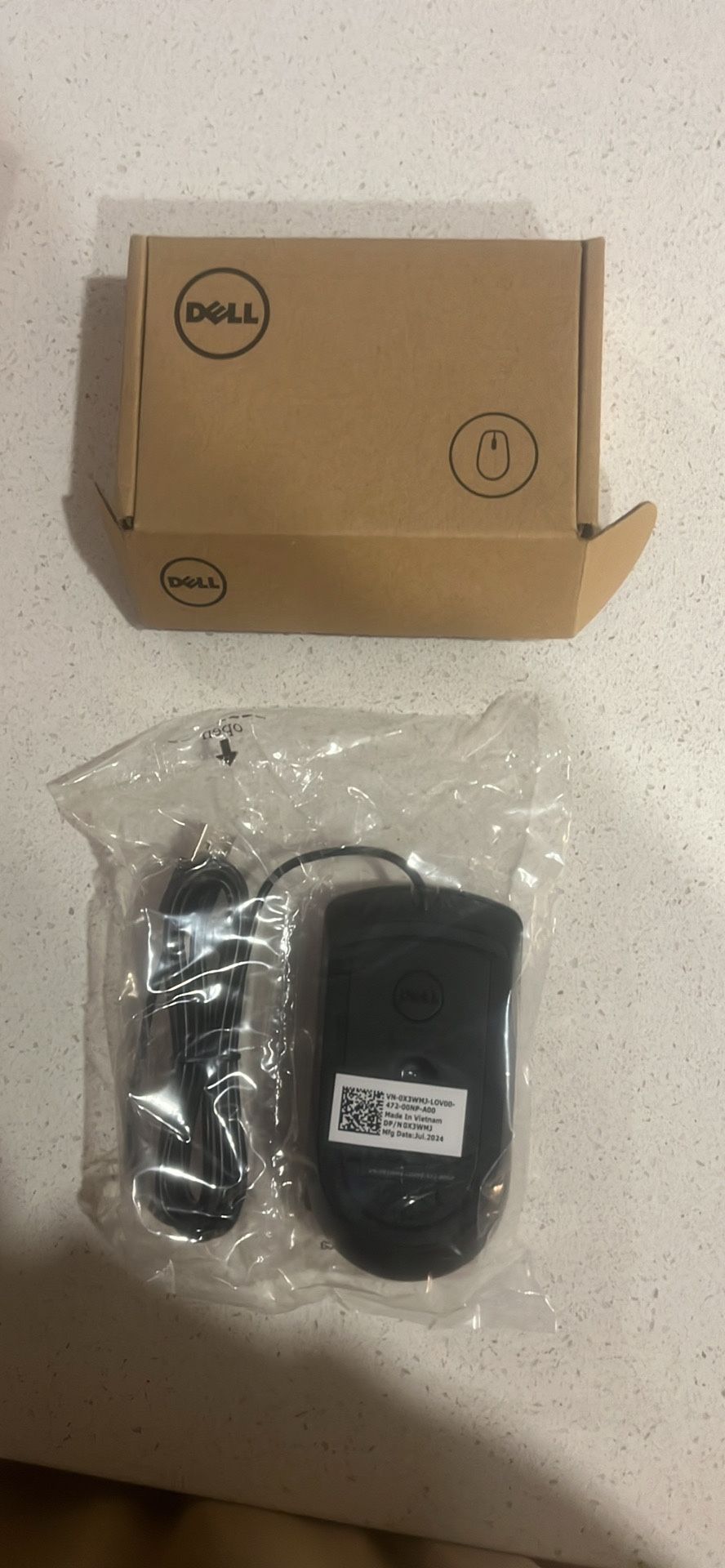 New Dell MS116T1 Optical Mouse
