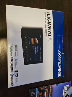 Alpine ilx-w670 android auto apple carplay