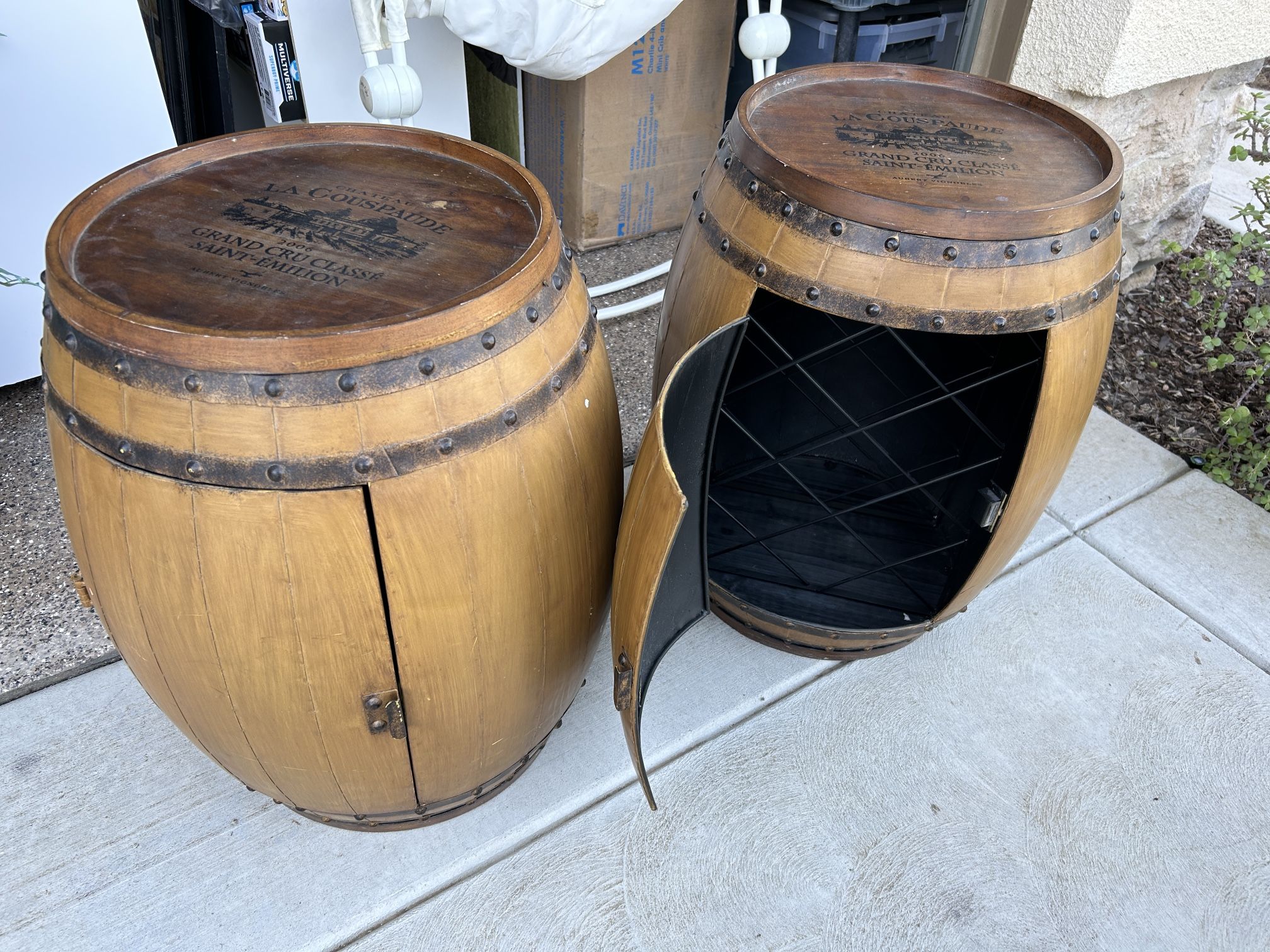150 Both Wine Barrels Off Reina No Delivery for Sale in Bakersfield, CA OfferUp