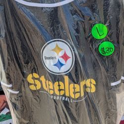 Steelers Baseball Style Jerseys Black 