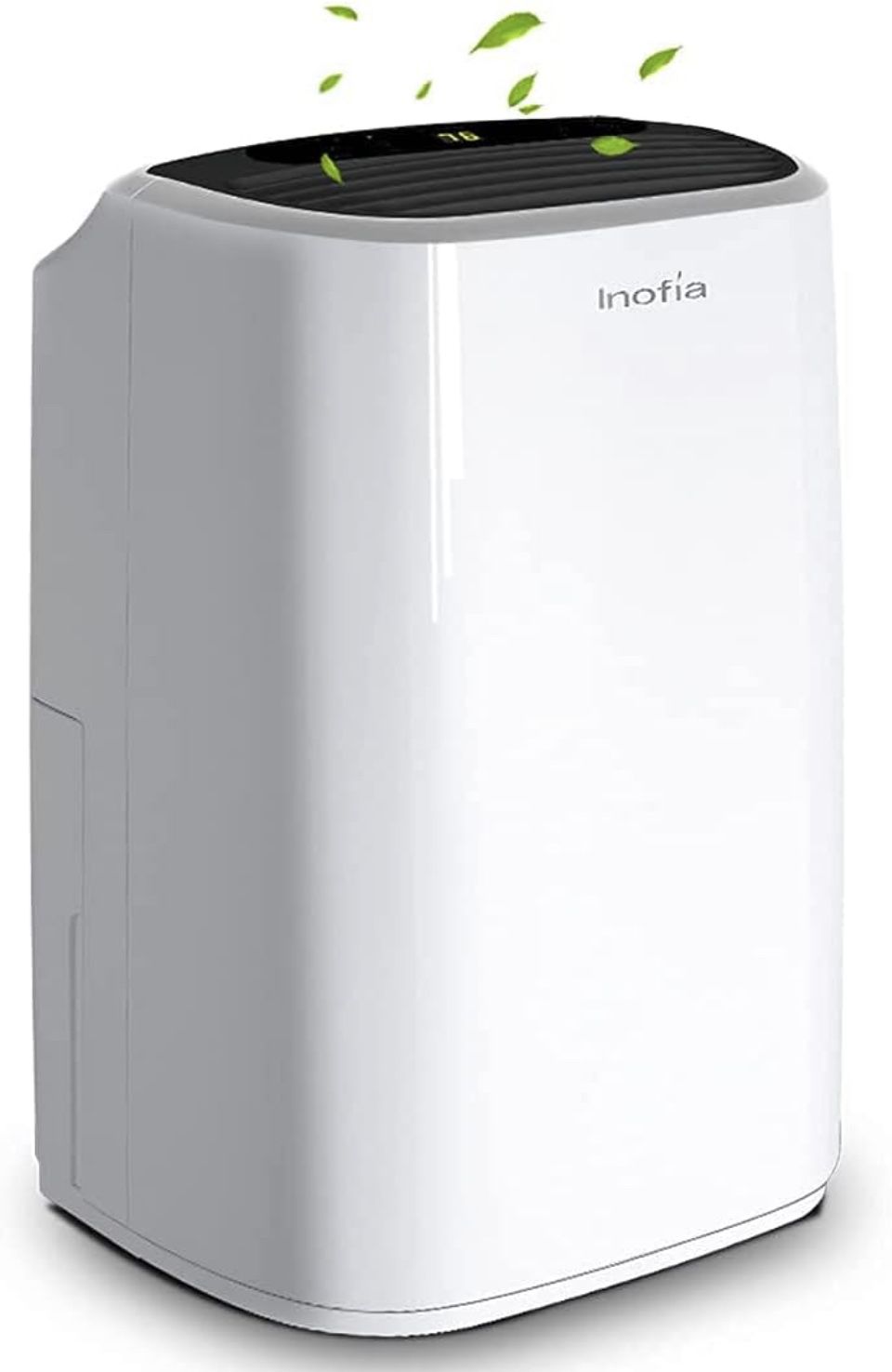 Inofia 30 Pint 1500 SQ FT Dehumidifiers for Home Basements Room, Portable Dehumidifiers for Small Rooms with Continuous Drain Hose & Water Reservoir