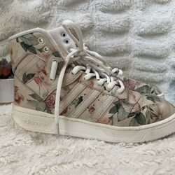 Adidas Eric Emanuel x Rivalry Hi OG 'Floral' Men's Size 8.5 RARE!!