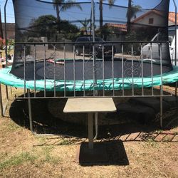 Solid Iron Fence
