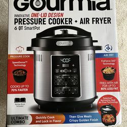 Pressure Cooker+ Air Fryer 