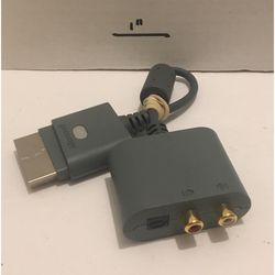 Original Microsoft Xbox 360 Audio Adapter Model X809221-001