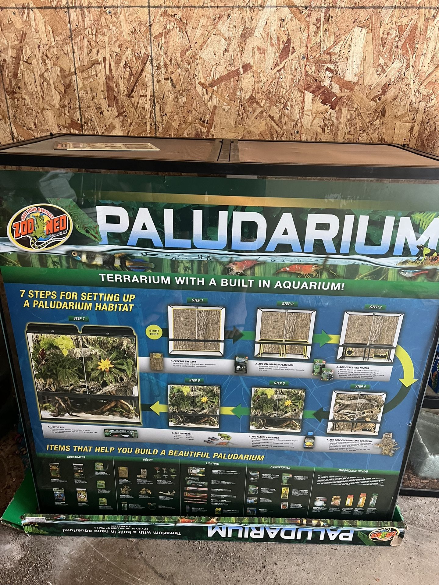 Zoo Med Paludarium 36x18x36