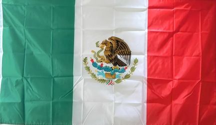 Mexico Flag Bandera 5ftx3ft $20 Firm On Price 