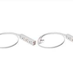 2 pack 3 ft indoor extension cables