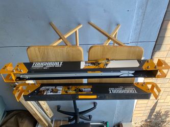 Toughbuilt job site saw horses