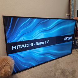 40 Inch 4k Hitcachi Roku With HDR