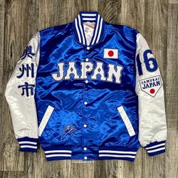 Ohtani Satin Varsity Jacket 