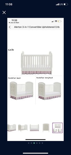 3 in 1 convertible crib for Sale in York PA OfferUp