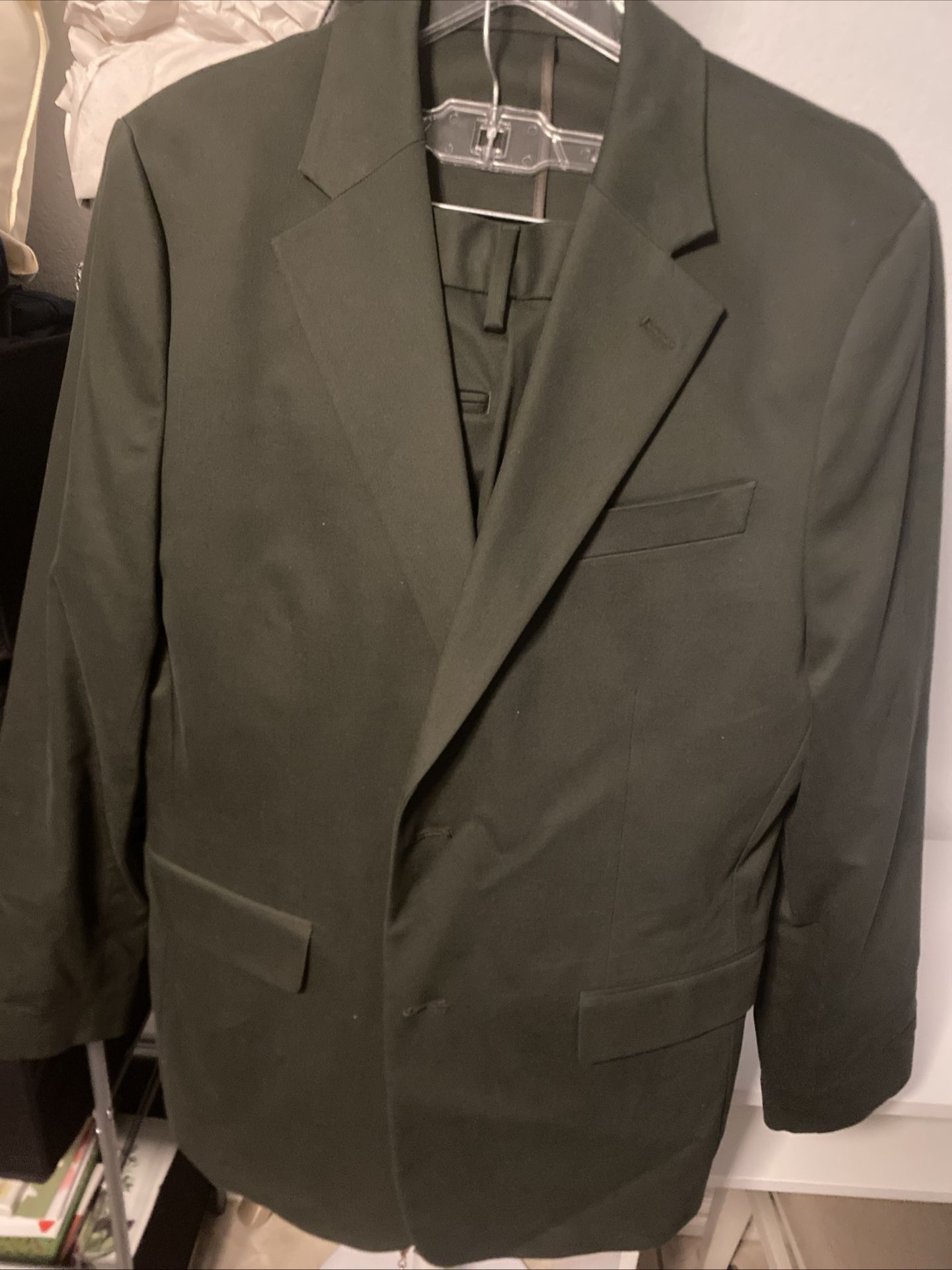 Banana Republic Green Suit