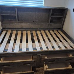 Twin Bed With Drawers