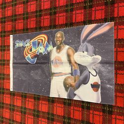 Brand New Space Jam Flag 