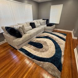 Complete living And Dinning Room Set + Nursery chair