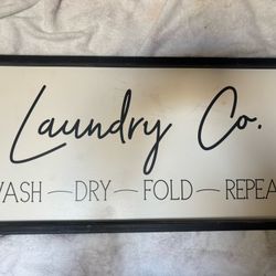 Laundry decoration