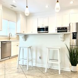 Bar Stools Set Of Two 