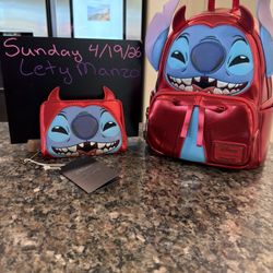 Loungefly Stitch Halloween Costume Backpack