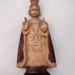 Salvador Mundi Wooden Statue/Figurine