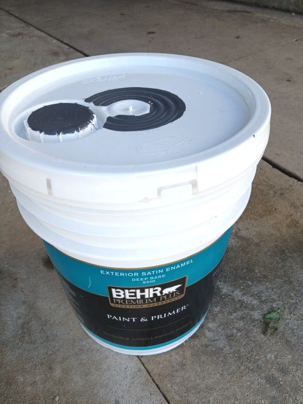 PINTURAS BEHR COLOR NEGRO EXTERIOR SATIN $95