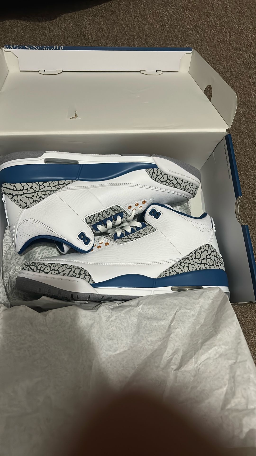 Jordan 3 Wizard Size 10. $220