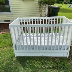 White Crib -Free Please Read Description