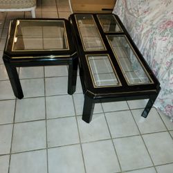 1 Coffee Table and 2 End Tables