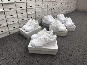 Triple White AF 1s ‘07