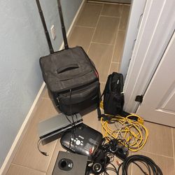 AV projector with Speakers, DVD player