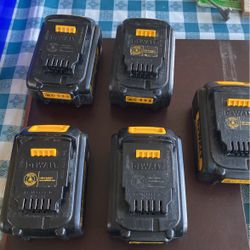 Dewalt Black 3Ah 20volt Battery