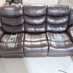 Recliner Sofa Set 