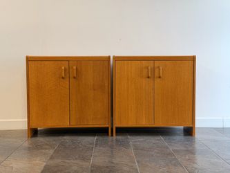 Pair of Two-Door Cabinets