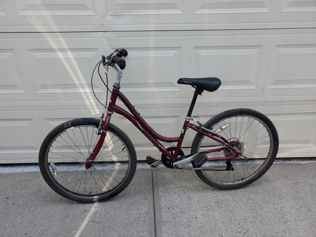 Comfort Bike Raleigh 26 Ladies Cruiser Ladies 26 Hybrid Bicycle