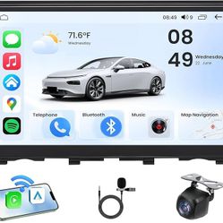 Android 13 Car Radio for Honda Civic 2016-2021: 9 Inch Touchscreen Car Radio Wireless CarPlay Android Auto GPS Bluetooth Navi IPS FM RDS DSP SWC Head 