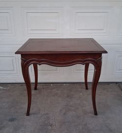 Large Wood Accent Table