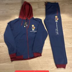 Blue Polo Sweatsuit Size X-Large 