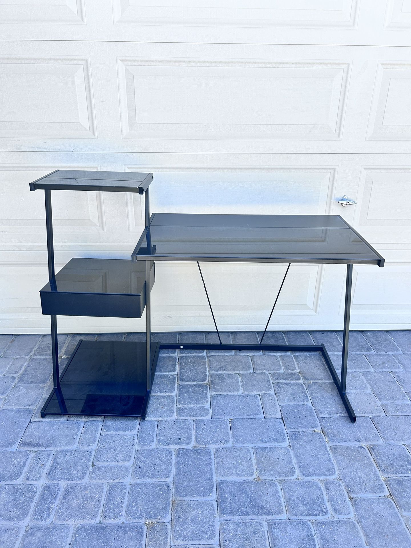 Medium Size Glass Desk - Can Deliver!