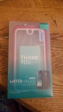 Waterproof case for a iPhone 7 plus