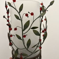 Winter Candle Holder