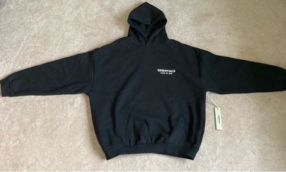 Fear of God Essentials Black Hoodie