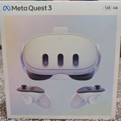 Meta Quest 3 Virtual Reality Headset 128GB White