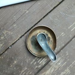 Bradley Hubbard's SmOking Tray,Brass Antique 