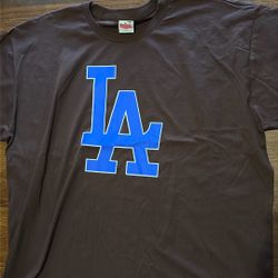 Men Clothes Size 5XL L.A Dodgers T Shirt 