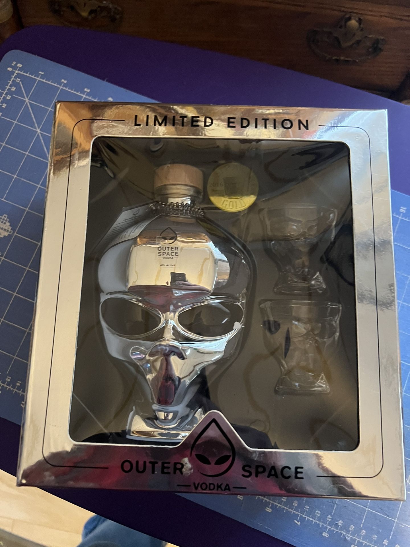 Outer Space Vodka With Key Chain