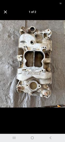 Edelbrock intake manifold